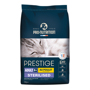 프레스티지 캣 시니어 8+ 노령 관절 신장케어 고양이 사료, 1개, 2kg, 닭
