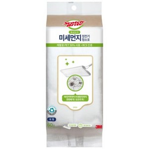 스카치브라이트 올뉴 베이직 재활용 PET 사용 정전기 청소포 60p, 1개