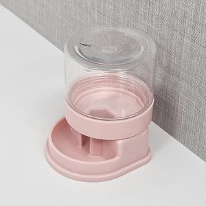 크레스티드 게코 자동 급수기, 1개, 핑크