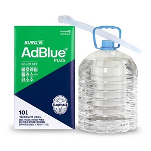 금성이엔씨 차량용요소수/유로6/독일인증/보험가입/국내생산/에드블루 (10L), 1개, AdBlue PLUS, 10L