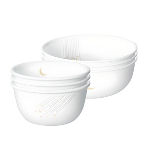 코렐 공기대접 세트, 스타게이징, 공기(3p) + 대접(3p), 1세트
