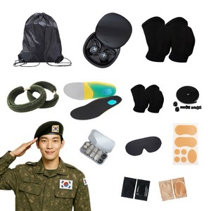 행복앤 훈련소 군입대 필수 준비물 프리미엄 9종 세트, 프리미엄세트, 1개