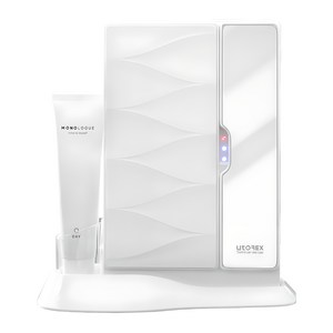 유토렉스 칫솔 살균기 건조기 가정용 양문형 스탠드 면도기 거치, UTQ-3000W, 화이트