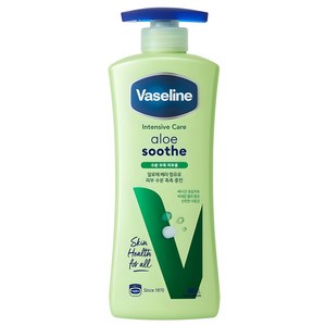 바세린 인텐시브 케어 알로에 수드 로션, 400ml, 1개