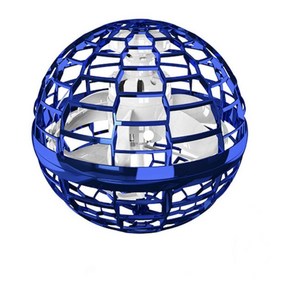 UFO 플라잉볼 부메랑 LED 스핀 라이트볼 야외장난감 (KC인증제품), 1개, 블루