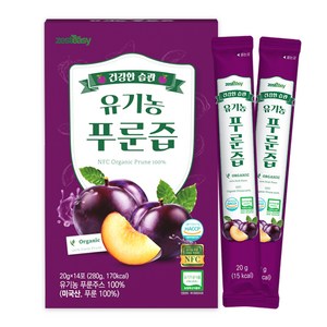 제스티지 유기농 NFC 푸룬즙, 280g, 1개