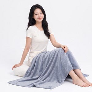 유미코 양면 극세사 플란넬 담요 사무실용 거실용 낮잠 블랭킷