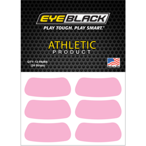 EYEBLACK 베이비핑크 컬러 아이블랙 12 pair (24개) baby pink 아이패치 스티커, 24개