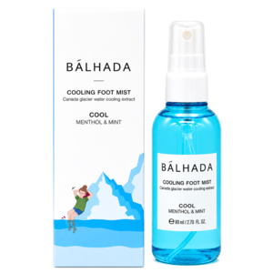 벨카 발하다 쿨링 풋미스트 발냄새 제거 발 시원 스프레이, 80ml, 1개