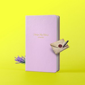 [JKM591] 만년형 60주 위클리 플래너 다이어리, 라벤더