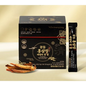 광동 홍삼정 데일리 청 스틱 (쇼핑백 미포함), 50개, 10ml