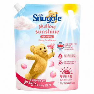 스너글 실내건조 섬유유연제 멜로우 선샤인 리필, 2.6L, 1개