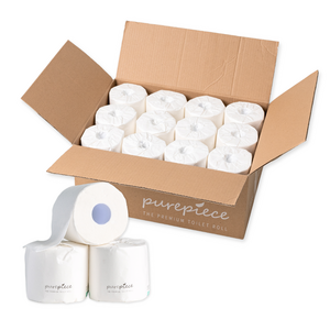먼지없는 천연펄프 개별포장 두루마리 3겹, 1박스, 24개입, 30m