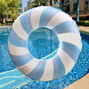 벼리부루 바람개비 물놀이튜브 대형 90cm 3color, 1개, 블루