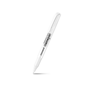 모나미 굵은글씨용 네임펜 MEDIUM, 화이트, 2개
