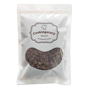 쿠킹스토리 칼리바우트 다크 청크초콜릿 초코칩, 400g, 1개