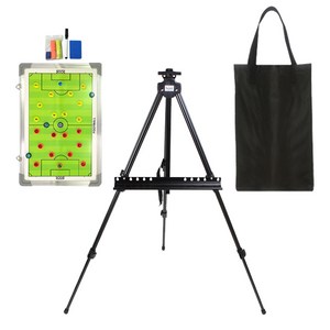 윤이즈 축구작전판 45cm X 30cm / 거치대선택 휴대용 풋살 축구판 전술판 지휘판, 02_윤이즈 45*30 작전판+가방+거치대, 1개
