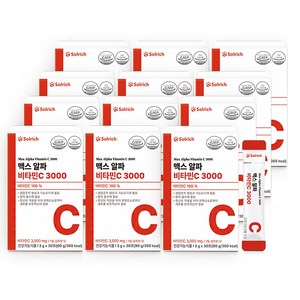 솔리치 맥스 알파 비타민C 3000, 12개, 90g