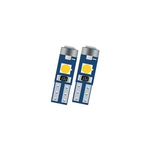 차량용 12V 계기판 T5 T6.5타입 3LED전구 2P, 범용, 2개