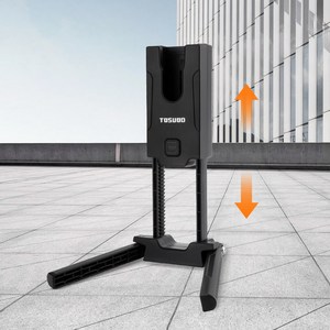토스오드 자전거 휴대용 접이식 높이조절 거치대 블랙 BXTCJ, 1개