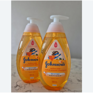 존슨즈베이비 액티브 키즈 소프트 앤 스무드 샴푸, 500ml, 6개