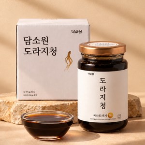 3년근 약도라지 78% 담소원 배 도라지청, 1개입, 1개, 300g