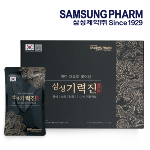 삼성제약 삼성기력진 기력회복 건강즙, 1박스, 2.1L