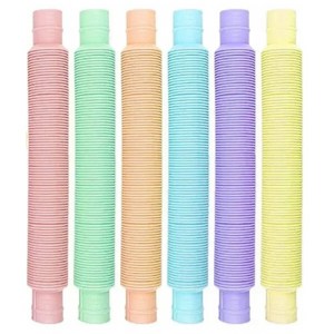 파스텔 팝튜브 10개입 중형 19cm~65cm 늘릴수있어요 파이프악기 관악기 파이프놀이 poptube 파티용품