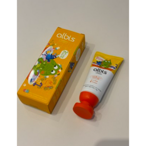 알비스 유아치약 파인애플향, 75g, 3개