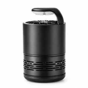 편안한42 흡입식 모기퇴치기 무소음 USB 가정용 포충기, 블랙 MK08