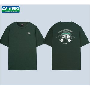 요넥스 25년 남자 여자 공용 오버빗 반팔티 251TS057U 데일리코디 운동 일상