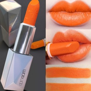 묻어나지않는립스틱 누드톤 지워지지않는 마그네틱 스냅 오렌지 크림 오렌지 바오 색상 컵 얼룩 없음 포지티브 방수 스미어 프루프, 01 215 Orange, 1개