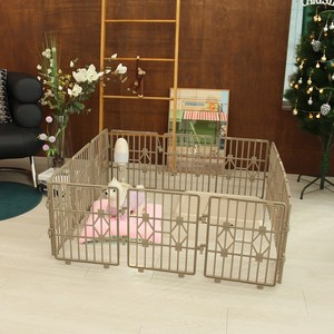 페페츠 강아지 울타리 ( 35cm * 39cm ) 12p 브라운, 1개