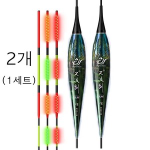 스마트 전자찌 낚시찌 변색찌 에너지 절감찌 예민찌 내림찌 민물찌, 1세트, 부력6g, 총 길이49.5cm, 모델명:XDD-03
