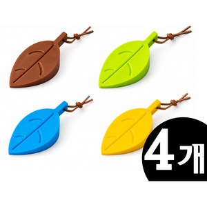 실리콘 바닥 도어스토퍼, 1세트, 4가지색