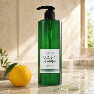 워터 세신비누 목욕탕 찜질방 물비누 로얄유자머스크향 각질제거 스크럽, 1개, 510ml