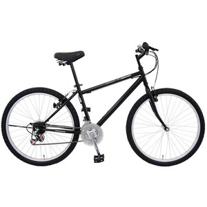 [삼천리자전거] 빅마운틴 21단 26 생활용 MTB 자전거 155cm~ 2025년형, 블랙, 완전조립, 1개, 170cm
