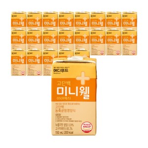 메디푸드 미니웰 OS 누릉지맛, 150ml, 24개