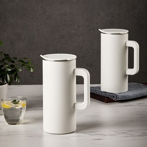 모던하우스 모던 스테인리스 304 냉장고 물병 2P 세트, 크림, 1.5L, 1개