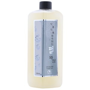 ORAEORAE 오래오래 지속되는 펄 왁싱 헤어 매니큐어, [크리스탈 투명], 1개
