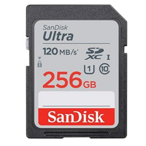 샌디스크 울트라 SD카드 SDSDUN4, 256GB, 1개