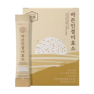 바른 인절미효소 곡물 발효, 1박스, 90g
