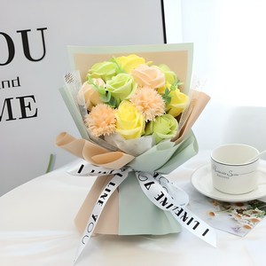 이지플 비누꽃 천사의 손길, 옐로우그린, 1개