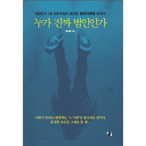 누가 진짜 범인인가:대한민국 1호 프로파일러 배상훈 범죄사회를 말하다, 앨피, 배상훈 저