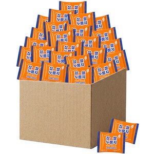 달콤한 바삭 찹쌀 누룽지 쌀과자 개별포장 간식, 25g, 28개