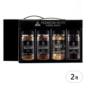 넛츠팜 프리미엄 5호 4종 견과세트 750g, 2세트