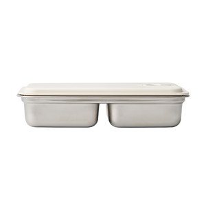 Bear 스텐 직장인 스팀 가열 보온도시락 밀프랩 런치박스, 1개, 도시락통 540ml 분리형