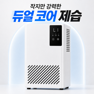 SOTCAR 듀얼코어 제습기 2L 미니 초강력 저소음 원룸 욕실 옷장 빨래건조 자동정지 습기제거기, D10-A
