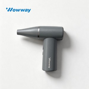 WOWWAY 초강력 무선 에어건 4단계조절 150000rpm 차량용 미니 소형 핸디 청소기 선풍기 송풍기, 그레이, G1