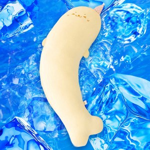 루시아이 쿨쿨 물범 냉감 바디필로우 3sizes, 옐로우